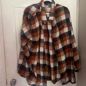 2XL Men’s plaid flannel